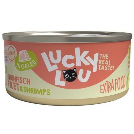 Lucky Lou Extrafood Tuńczyk & Krewetki w galaretce