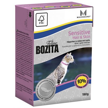 Bozita Cat Tetra Recart Feline Hair & Skin
