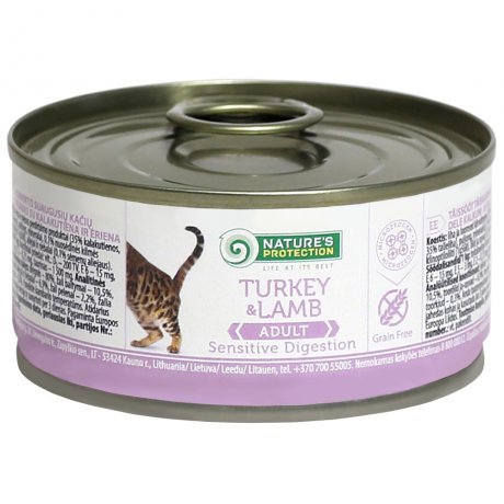 Natures Protection Sensitive Digestion Turkey and Lamb na wrażliwy układ pokarmowy