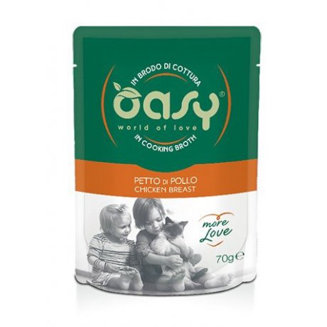 Oasy Cat More Love Adult Bezglutenowa Saszetka 70g