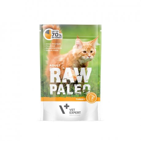 Vet Expert Raw Paleo Adult Turkey