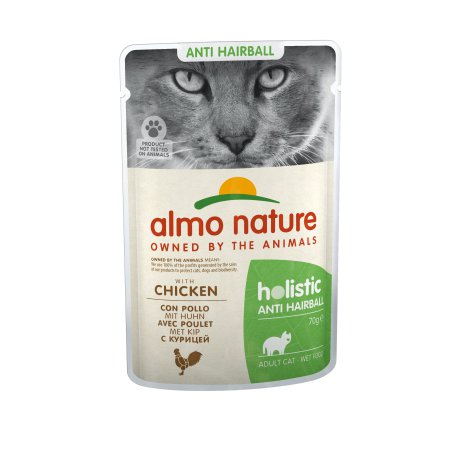 Almo Nature Holistic Anti-Hairball z kurczakiem