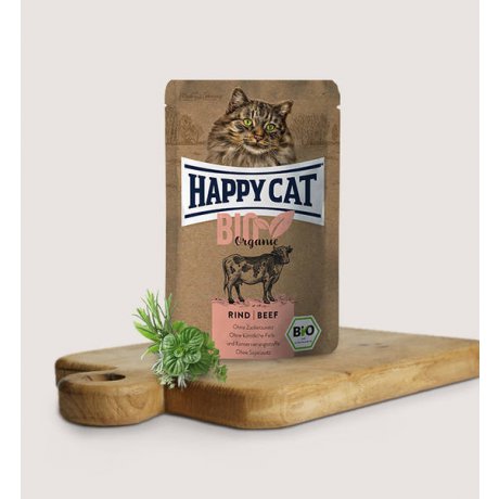 Happy Cat Bio Organic Beef z wołowiną