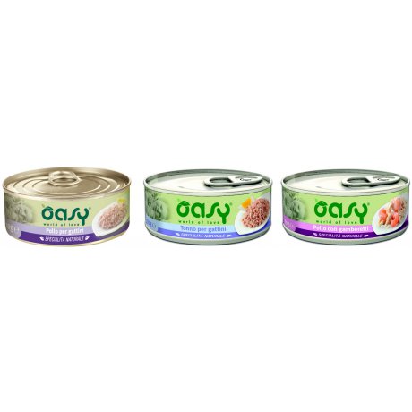 Oasy Cat Natural Adult puszka 150g