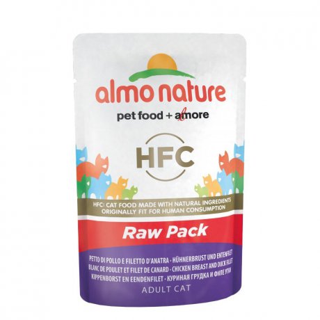 Almo Nature Cat HFC Raw Pack saszetka 55g