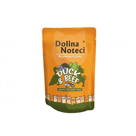 Dolina Noteci Superfood Duck & Beef kaczka z wołowiną