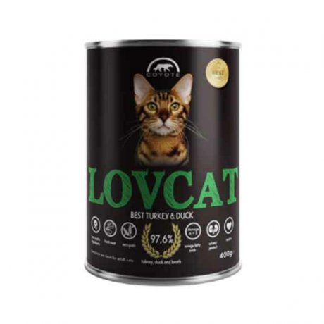 Coyote LovCat Turkey & Duck indyk kaczka