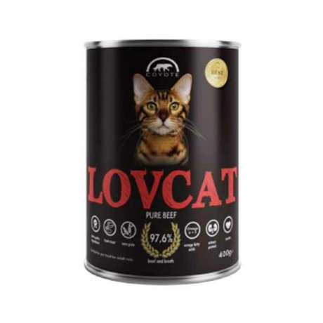 Coyote LovCat Pure Beef wołowina