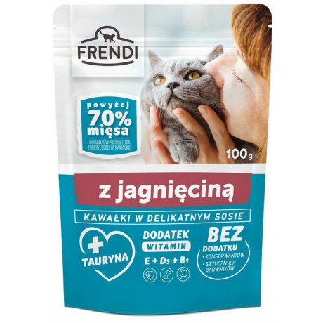 Frendi z jagnięciną w sosie