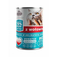 Frendi z wołowiną w sosie