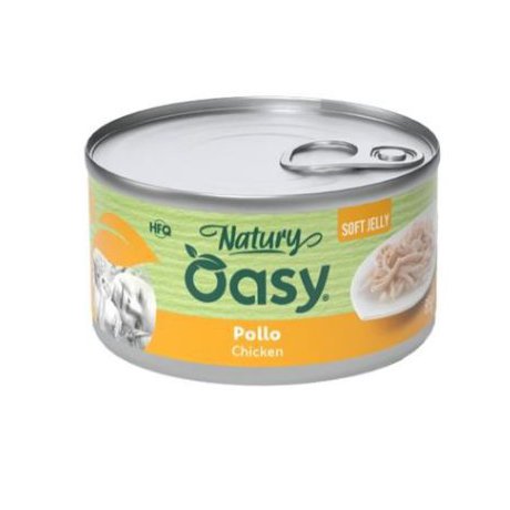 Oasy Natury Cat Adult Kurczak 55% naturalnego mięsa w galaretce 70g
