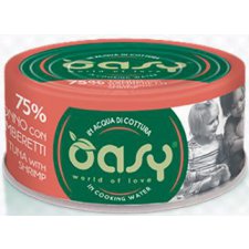 Oasy More Love Cat Adult 75% tuńczyka i krewetek puszka w bulionie 70g