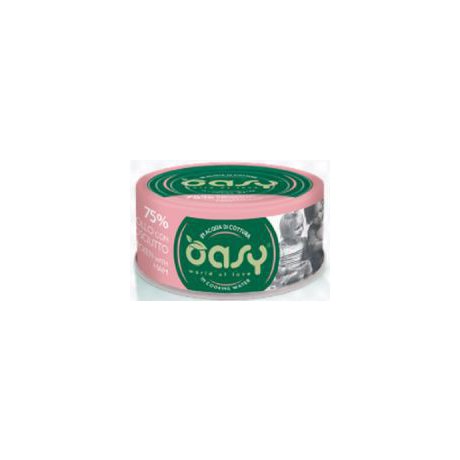 Oasy More Love Cat Adult 75% kurczak z szynką puszka w bulionie 70g