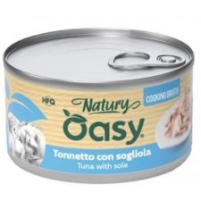 Oasy Cooking Broth tuńczyk z solą w bulionie puszka dla kota 85g