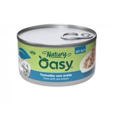 Oasy Natury Cat Adult Tuńczyk z doradą 50% naturalnego mięsa w galaretce150g