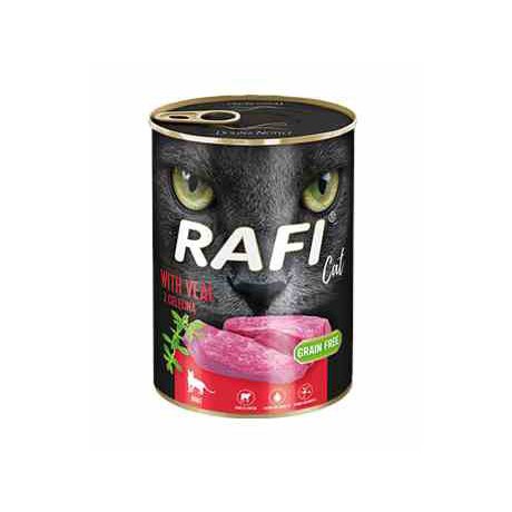 RAFI CAT - Wykwintny Pasztet z Cielęciną dla Kota