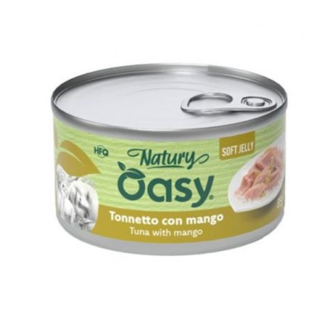 Oasy Natury Cat Adult Tuńczyk z mango 50% naturalnego mięsa w galaretce 150g