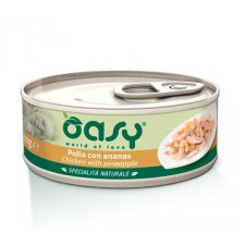 Oasy Natury Cat Adult Kurczak z ananasem 50% naturalnego mięsa w galaretce 150g