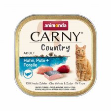 Animonda Carny Country Adult 100g - Karma z Indykiem i Pstrągiem dla Kotów