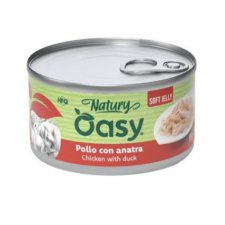 Oasy Natury Cat Adult Kurczak z kaczką 50% naturalnego mięsa w galaretce 85g