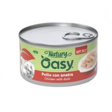 Oasy Natury Cat Adult Kurczak z kaczką 50% naturalnego mięsa w galaretce 150g