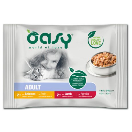 Oasy Lifestage Multipak mięsny 4x85g