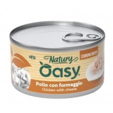 Oasy Coocking Broth kurczak z serem w bulionie puszka dla dorosłego kota 85g