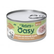 Oasy Natury Cat Adult Tuńczyk z kurczakiem 50% naturalnego mięsa w galaretce 85g