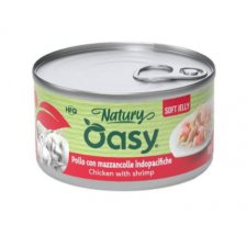 Oasy Natury Cat Adult Kurczak z krewetkami 50% naturalnego mięsa w galaretce 85g