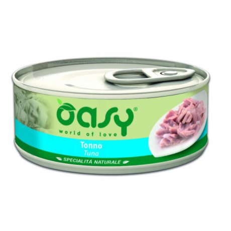 Oasy Natural Range Cat Adult Tuńczyk 50% naturalnego mięsa w galaretce 150g