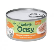 Oasy Natury Cat Adult Tuńczyk z marchewką 50% naturalnego mięsa w galaretce 85g