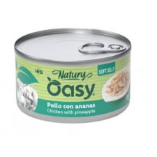Oasy Natury Cat Adult Kurczak z anansem 50% naturalnego mięsa w galaretce 85g