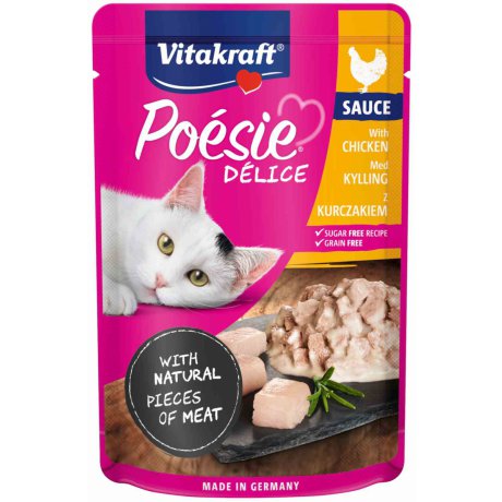 VITAKRAFT Poesie Delice Sause kurczak w sosie