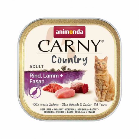Animonda CARNY COUNTRY - Wołowina, Jagnięcina, Bażant