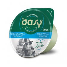 Oasy Kot More Love Cup ryby oceaniczne z ziemniakami kubek w naturalnym sosie 80g