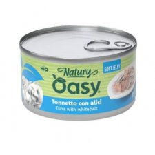 Oasy Natury Cat Adult Tuńczyk z młodymi sardynkami 50% naturalnego mięsa w galaretce 85g