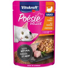 VITAKRAFT Poesie Delice Sause indyk w sosie