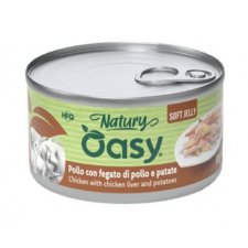 Oasy Natury Cat Adult Kurczak z wątróbką 50% naturalnego mięsa w galaretce 85g