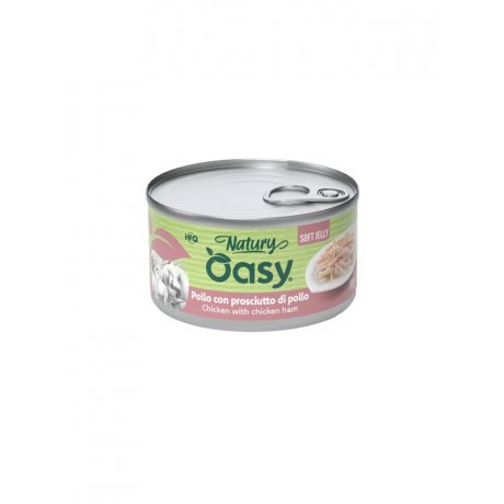 Oasy Natury Jelly karma dla dorosłych kotów z kurczakiem i szynką z kurczaka 150g
