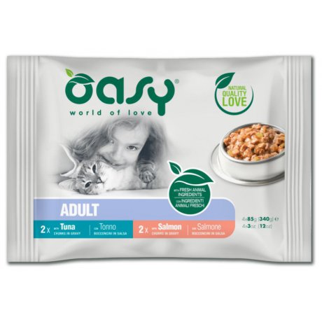 Oasy Lifestage Multipak rybny 4x85g