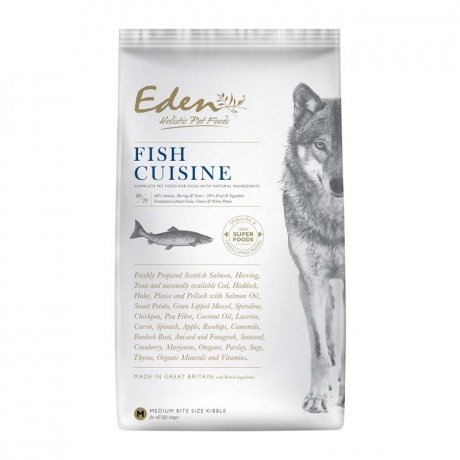 Eden Fish Cuisine dla Psów Dorosłych Rasy Średnie i Duże