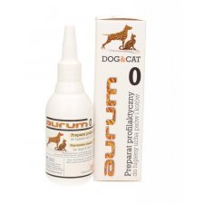 AURUM 0 - Profilaktyczny Preparat do Higieny Ucha Psów / Kotów