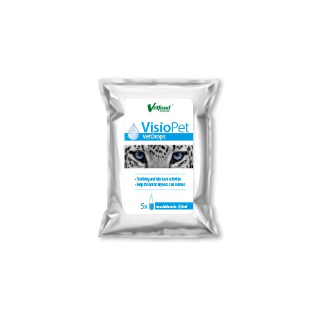 Vetfood VisioPet krople do pielęgnacji oczu z kwasem hialuronowym