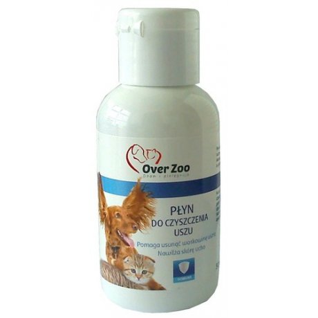 Over Zoo Płyn do czyszczenia uszu dla psa i kota