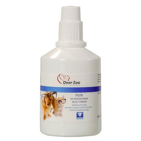 Over Zoo Płyn do przemywania oczu powiek dla kota i psa