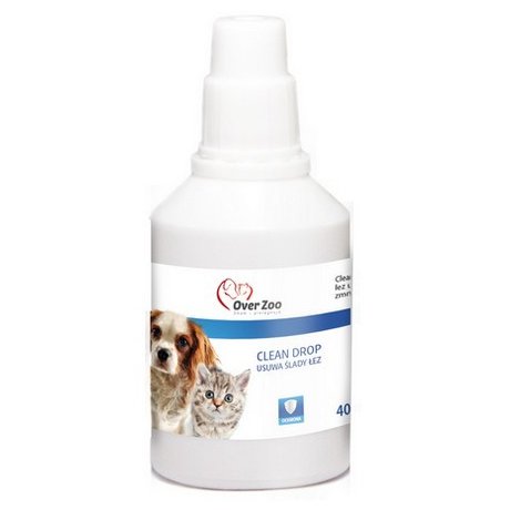 Over Zoo Clean Drop usuwa ślady łez