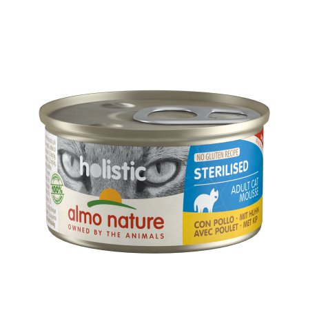 Almo Nature Holistic Sterilised Mousse z kurczakiem