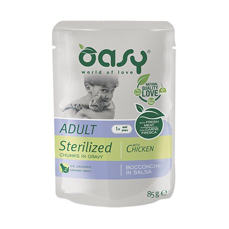 Oasy Lifestage Sterilised saszetka 85g