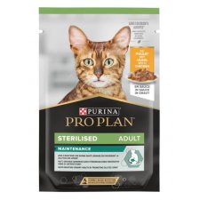 Pro Plan Sterilized Nutrisavour saszetka w sosie dla sterylizowanych kotów 85g