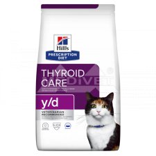 Hill`s Prescription Diet Feline y / d Thyroid Care karma na nadczynność tarczycy